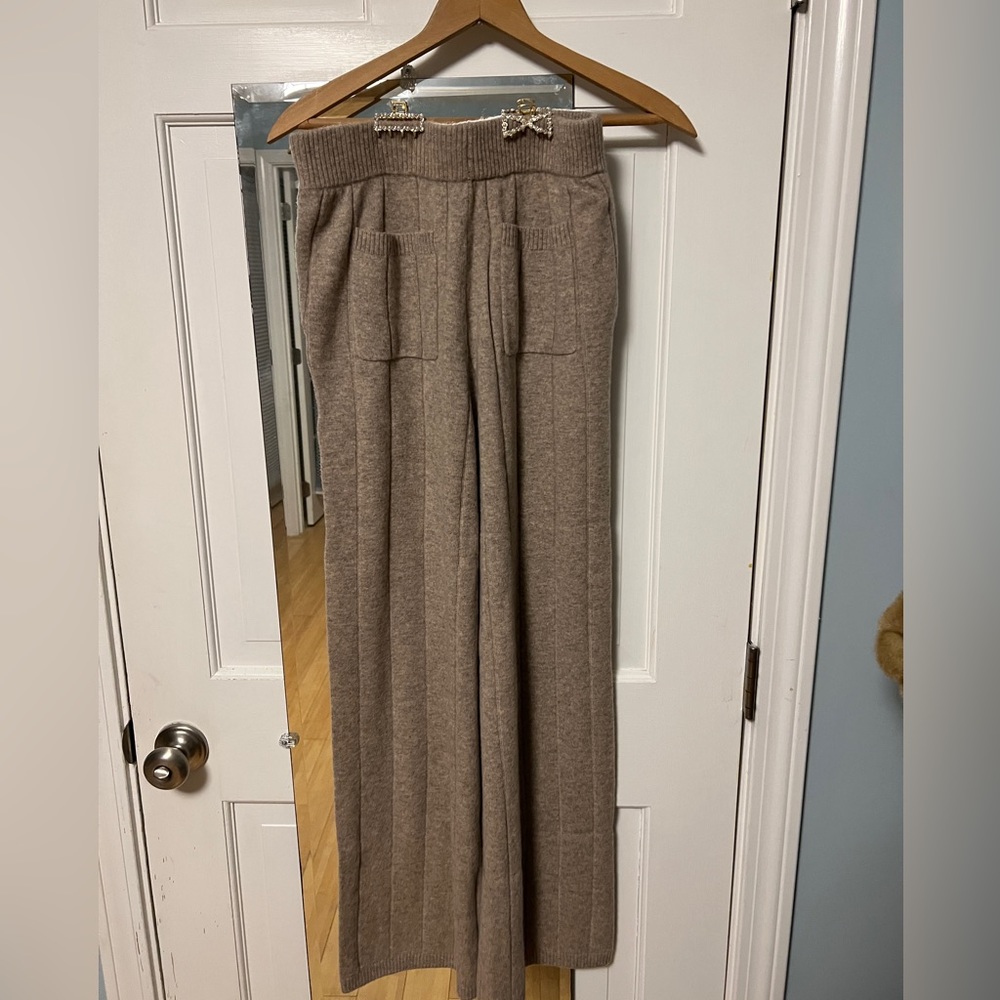 gentle herd cashmere pants never worn with tags